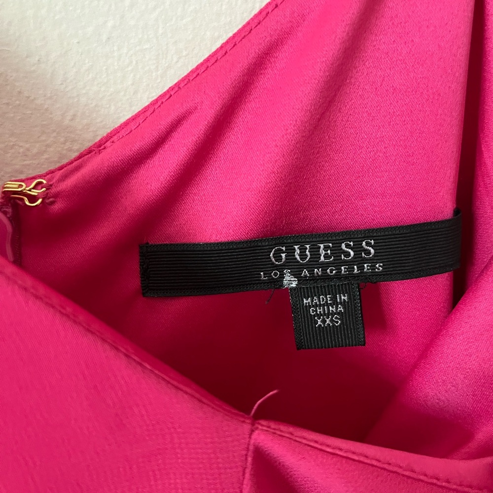 GUESS mini dress with ruffle trim